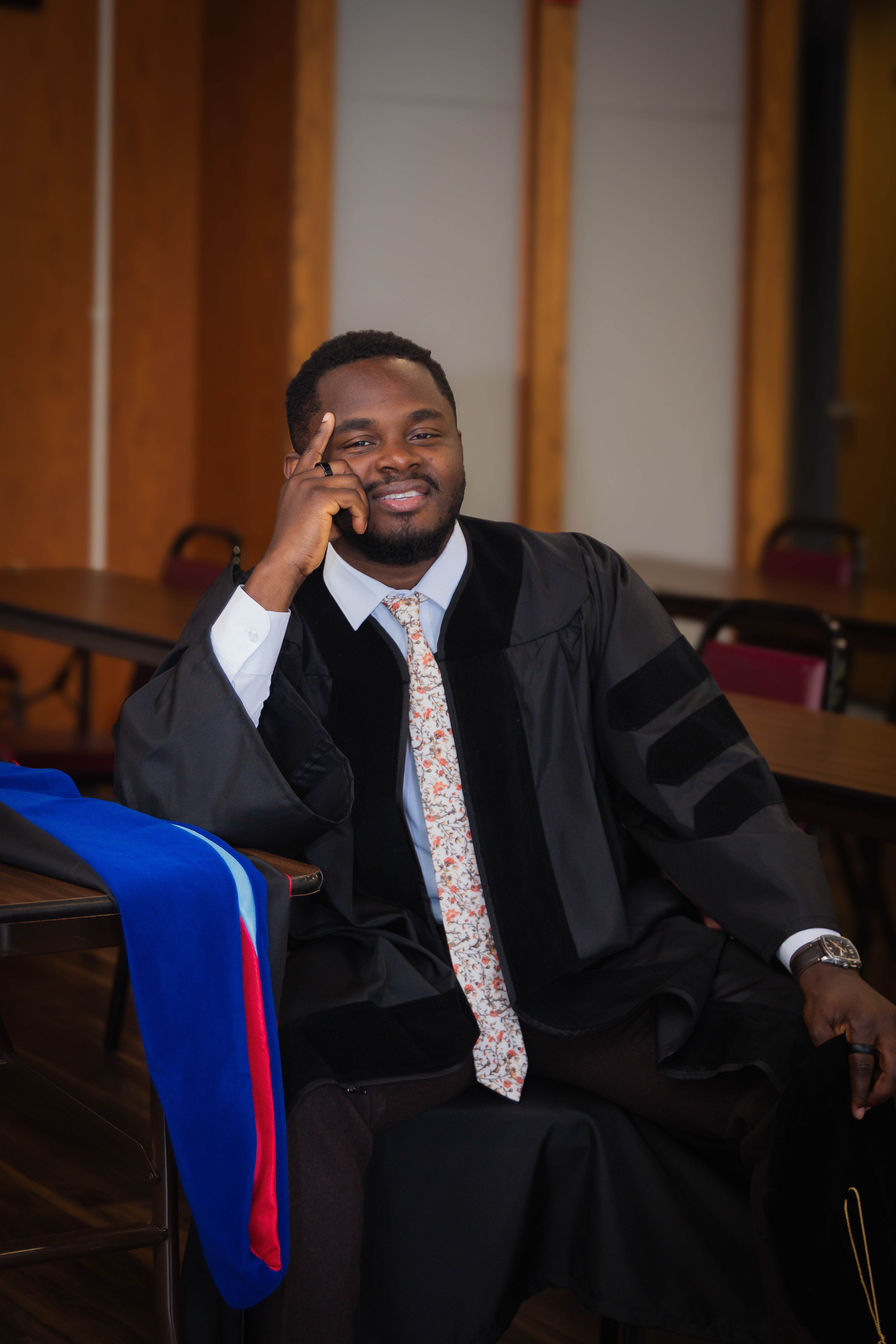 Graduation portrait